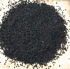 Pellet di fosfato di litio cobalto (LiCoPO4).