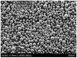 Alloy in alluminio in titanio (TI47AL2CR2NB)-PolvereSperica