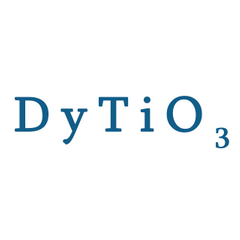 Dysprosium in titanio ossido (Dytio3) -Powder